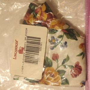 Longaberger Lavender Liner NIP